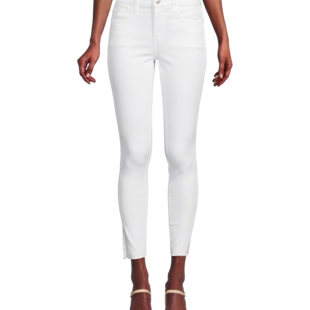 Joes Jeans Icon Midrise Skinny Ankle White Jeans Size 30